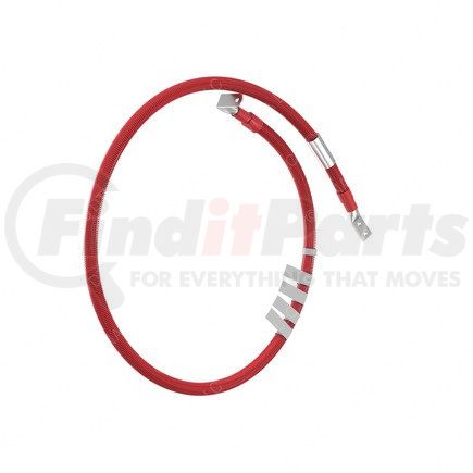 A66-05763-132 by FREIGHTLINER - CABLE-POS,4/0,3/8 X M8 2 HOLE