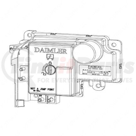 A66-11734-007 by FREIGHTLINER - MDL,BCA, XMC 90/CB N/CNTR, P4