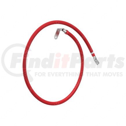 A66-12163-084 by FREIGHTLINER - CABLE-POS,4/0,3/8XM8 2HOLE