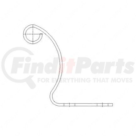 A-680-887-00-70 by FREIGHTLINER - PIVOT,HIN