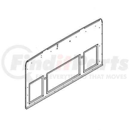 A-956-647-01-01 by FREIGHTLINER - PANELING, REAR WALL