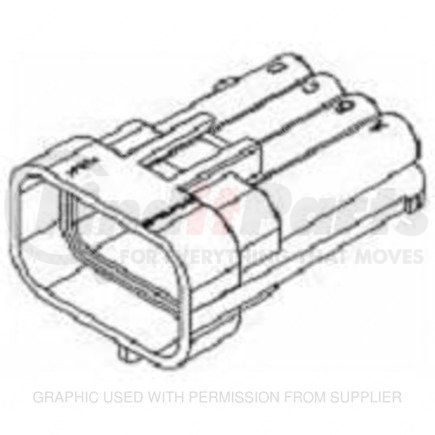 PAC12047933B by FREIGHTLINER - HOUSING 8 PIN