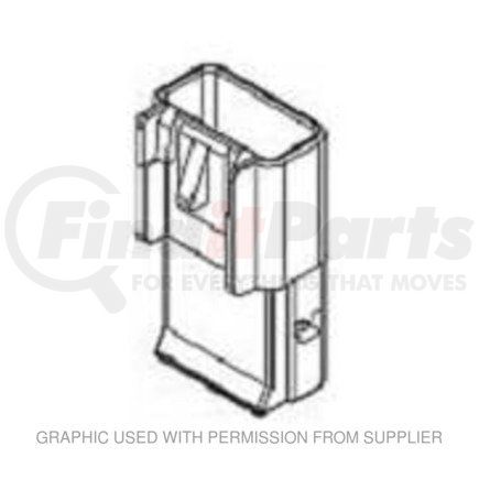 PAC15332136 by FREIGHTLINER - 10PK RCPT-4CAV GT150 BLK