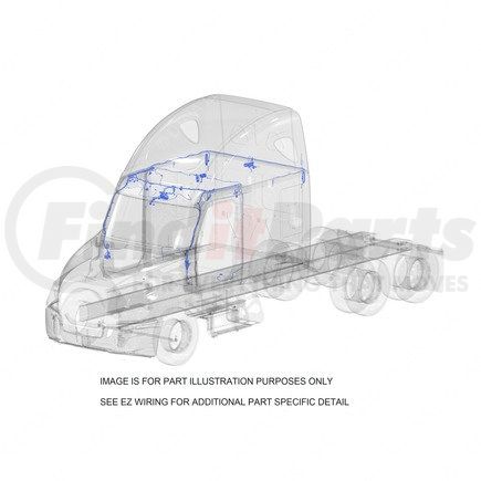 S69-00002-242 by FREIGHTLINER - HARN,OVERHEAD,P4,10/OBD16/GHG1