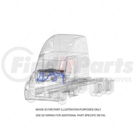 S67-00099-123 by FREIGHTLINER - HARN,DASH,MT,8/OBD16/GHG16