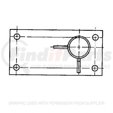 WWS465053528 by FREIGHTLINER - BRACKET FENDER RR LH 28