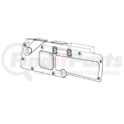 WWS54012N7126H by FREIGHTLINER - DOOR CAPPING ASM LH