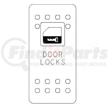 WWS78303501 by FREIGHTLINER - ACT PWR DOOR LOCKS