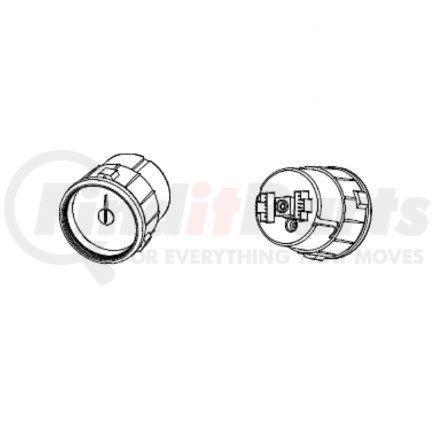 A22-71049-005 by FREIGHTLINER - GAUGE-LIFTABLE AXLE,ICU4ME,BLA