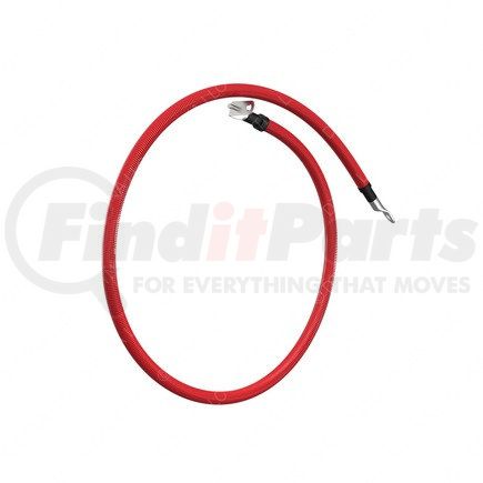 A06-34813-136 by FREIGHTLINER - CABLE-BATTERY,POS,4/0,1/2 HOOD