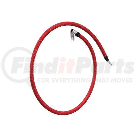 A06-73012-144 by FREIGHTLINER - CABLE-29A,4/0+,M8 FLAG X.375,1