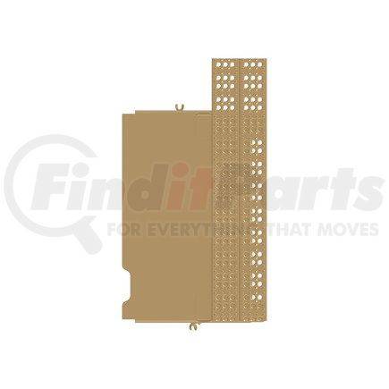 A06-76373-100 by FREIGHTLINER - COVER-BATTERY BOX,TAN,M915A5