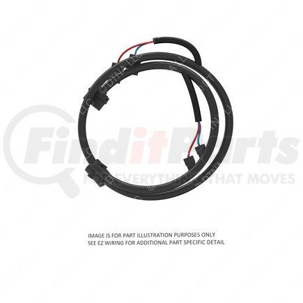 A06-77460-000 by FREIGHTLINER - HARNESS-SLEEPER,LOWER,CB,OL,FL