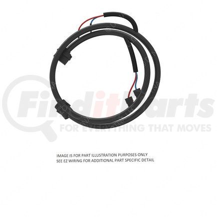 A06-83718-000 by FREIGHTLINER - HARNESS-SEAT,OL,DASH,SEATBELT