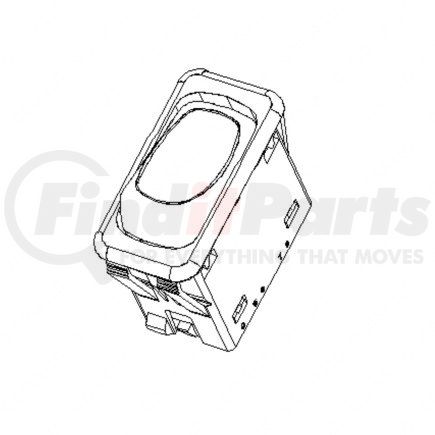 A06-86377-101 by FREIGHTLINER - SWITCH-ROCKER,2 POS LAT,W/INDI