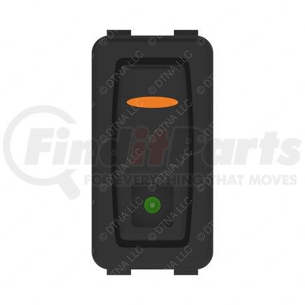 A06-86377-201 by FREIGHTLINER - SWITCH-ROCKER,2 POS MOM,W/INDI