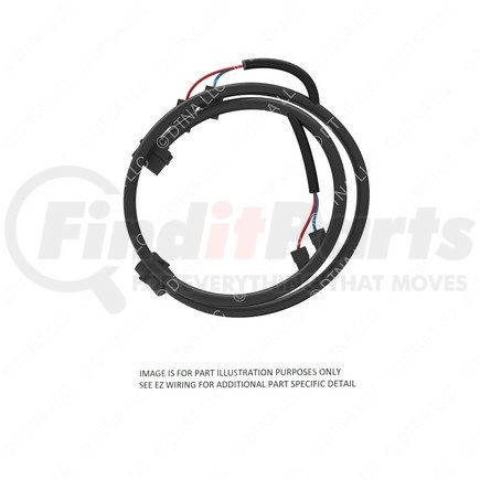 A06-89341-001 by FREIGHTLINER - HARNESS-AUDIO,OL,DASH,VRDU,P3