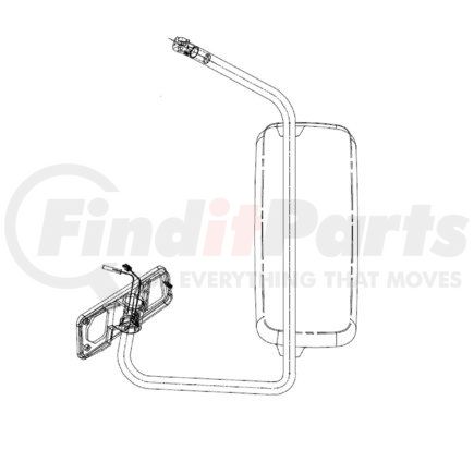 A1839019003 by FREIGHTLINER - MIRROR SUPPORT