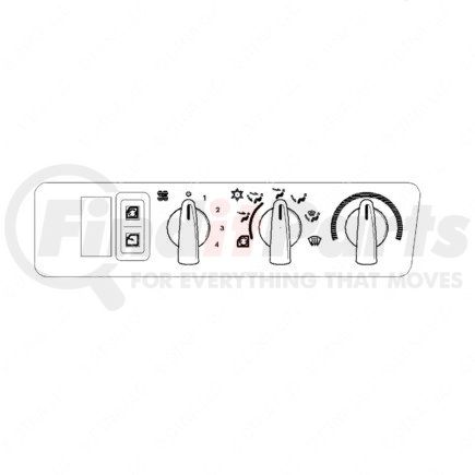 A22-52127-012 by FREIGHTLINER - HVAC CONTROL