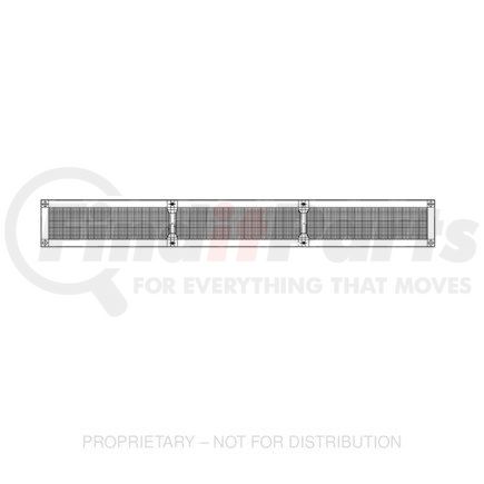 A22-60437-000 by FREIGHTLINER - SCREEN GRILLE FR LOWER