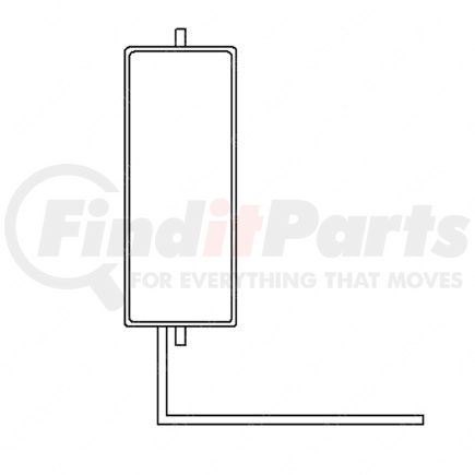 A2260566001 by FREIGHTLINER - MIRROR RHD MOTOR HEATED AM