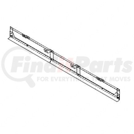 A22-60747-000 by FREIGHTLINER - SCREEN LOWER L LINE