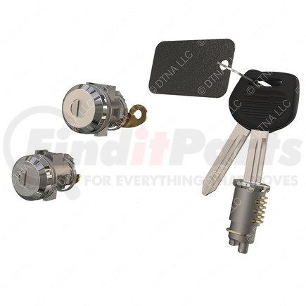 A22-63159-024 by FREIGHTLINER - LOCKSET,KEY CODE FT1024