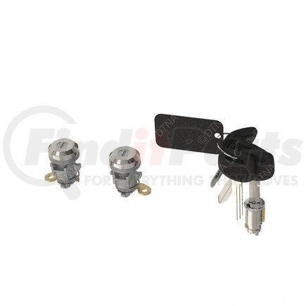 A22-63159-412 by FREIGHTLINER - LOCKSET,KEY CODE FT1012,4KEYS