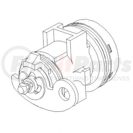 A22-63693-400 by FREIGHTLINER - LOCKSET-RANDOM KEY CODES,4 KEY