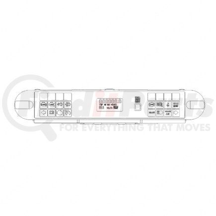 A22-71034-023 by FREIGHTLINER - LIGHTBAR-AY,ICU4,NAFTA,BK