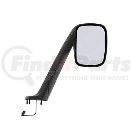 A22-73566-000 by FREIGHTLINER - MIRROR-HOOD MOUNTED,HTD,BLK,LH