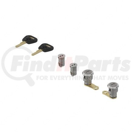 A22-73691-000 by FREIGHTLINER - LOCKSET-IGN,CAB & SLPR STR