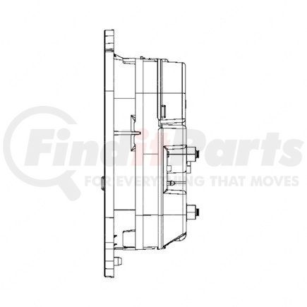 A22-74802-251 by FREIGHTLINER - CLUSTER-ASSY,ICU3S-M2,HB,NAFTA