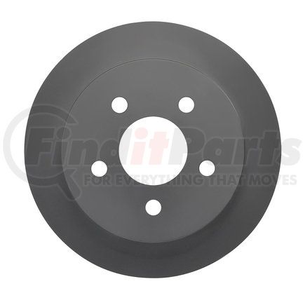 107235GF by NEOTEK - Disc Brake Rotor - Hat Style, For Hydraulic Brakes, 10.94 in. Outside Diameter, Solid