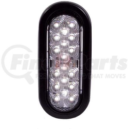 M63324 by MAXXIMA LIGHTING - Maxxima M63324 White 6" Oval LED Backup Light