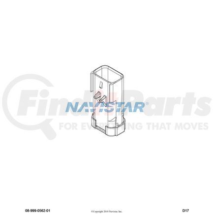 3612306C1 by NAVISTAR - INTERNATIONAL CONNECTOR BODY  FRAMATOME  2.8