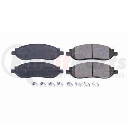 17-1068 by POWERSTOP BRAKES - CERAMIC BRAKE PAD W/ HARD