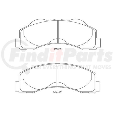 Performance Friction 1414.20 BRAKE PADS