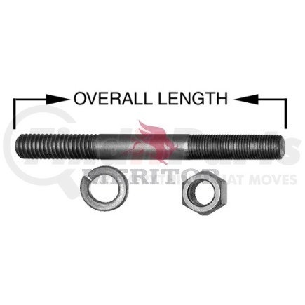 Meritor R307868 Air Spring Stud ASSEMBLY, 1/2 -20 x 5 LONG