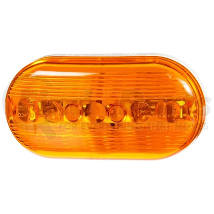 Truck-Lite 1259A-3 Signal-Stat, Incandescent, Yellow Rectangular, 2 Bulb, Marker Clearance Light, P2, Bracket Mount, Hardwired, Stripped End, 12V, Bulk