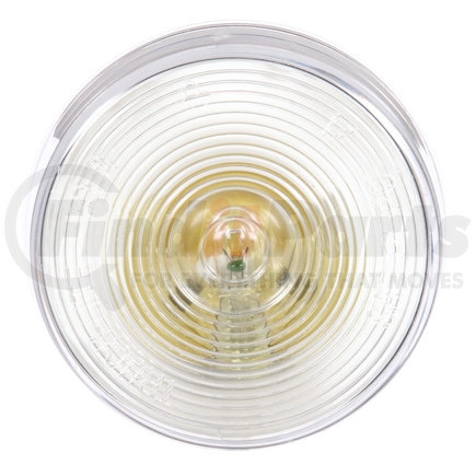 Truck-Lite 10202C3 10 Series, Incandescent, 1 Bulb, Round Clear, Utility Light, PL-10, 12V, Bulk