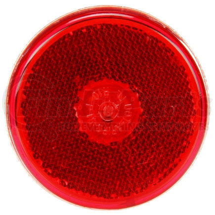 Truck-Lite 10205RP 10 Series, Incandescent, Red Round, 1 Bulb, Marker Clearance Light, PC, Reflectorized, PL-10, 12V, Pallet