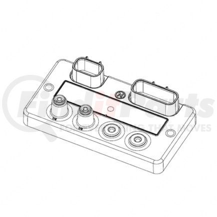 Western Star 06-94503-254 MODULE-RESISTIVE INPUT (RX),4P