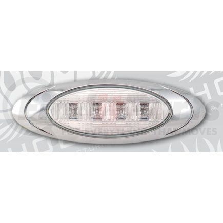 Phoenix Design & Manufacturing P201114 AMB/CLEAR P1 LIGHT W/ BEZEL