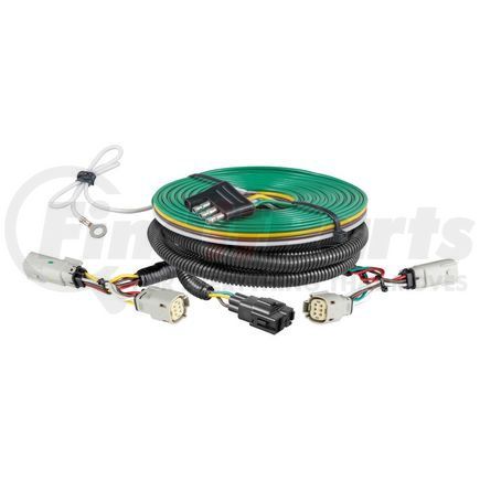 CURT Manufacturing 58983 CUSTOM TOWED-VEHICLE RV WIRING HARN