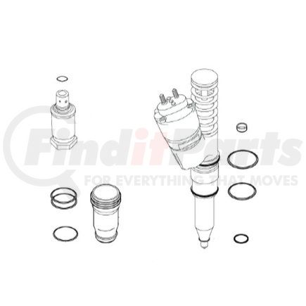 PAI 321361 KIT,O-RING,INJ.TUBE