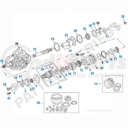 PAI 808106OEM HSNG,PINION