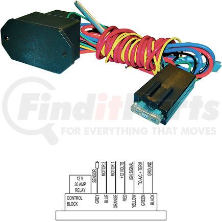 Omega Environmental Technologies MT0766 THERMOSTAT FAN W/RELAY AND WIRE HARNESS