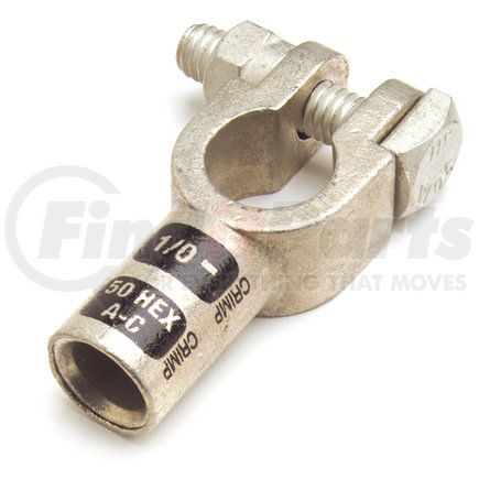Grote 82-9062 Straight Barrel Battery Clamp - 4/0 Gauge, Yellow