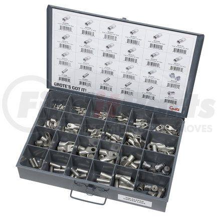 Grote 83-6654 Tin Plated Copper Lug Assortment Tray